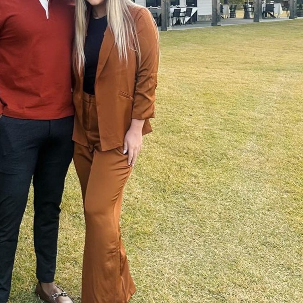 Skies Are Blue Tan Blazer